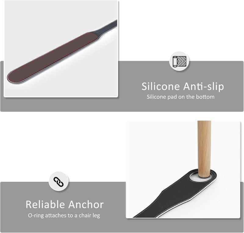 Rockhouse Cello Stopper Accessories, Rock Stop Cello Strap Endpin Anchor Rest Anti Slip Pad Stop Mat Rubber Tip Floor Protector for Cellist Performance, Black - Image 3